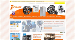 Desktop Screenshot of inovante.com.br