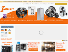Tablet Screenshot of inovante.com.br